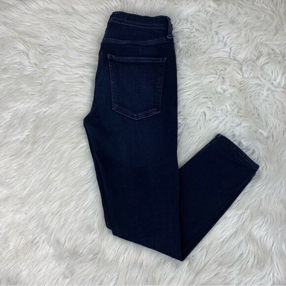 Agolde Denim Women’s Dark Blue Designer Mid-Rise Skinny Luxury Jeans W29/L27 - Picture 6 of 15